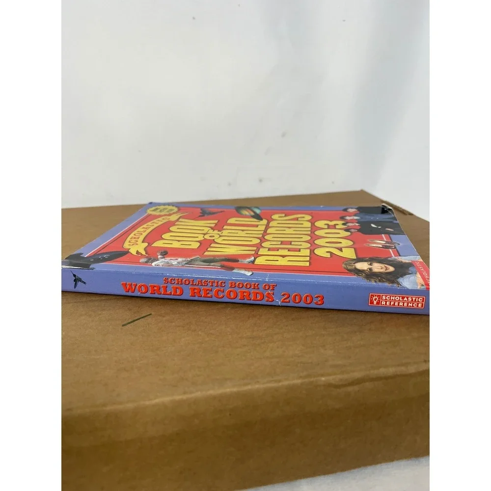 Scholastic Book of World Records 2003 Paperback Reference Kids‎ Trivia Facts
